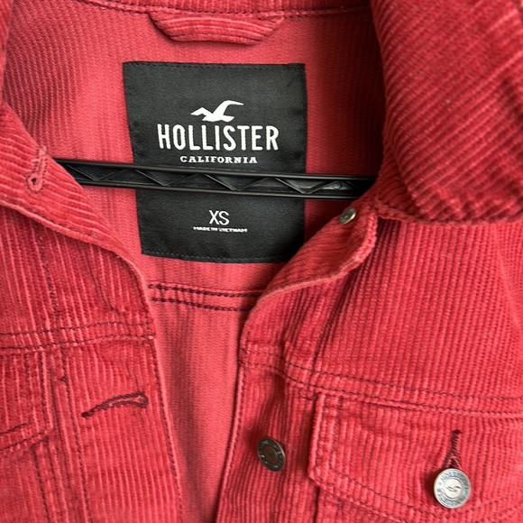 Hollister Corduroy Crop Jean Jacket XS - Picture 2 of 5
